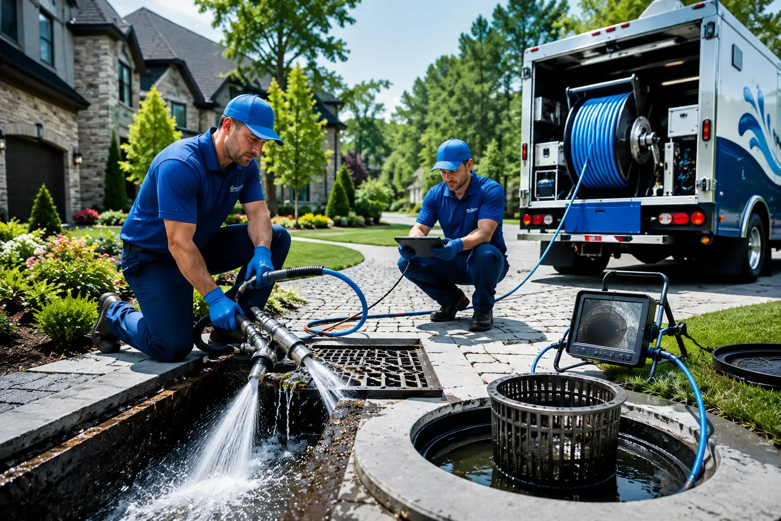Local outdoor drain cleaning professionals in Lawtons, NY